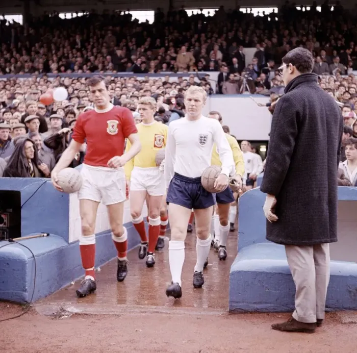 Framed Print : October 1965 Wales v England Football 1960s Football Player Bobby Moore Framed Print : October 1965 Wales v England Football 1960s Football Player Bobby Moore