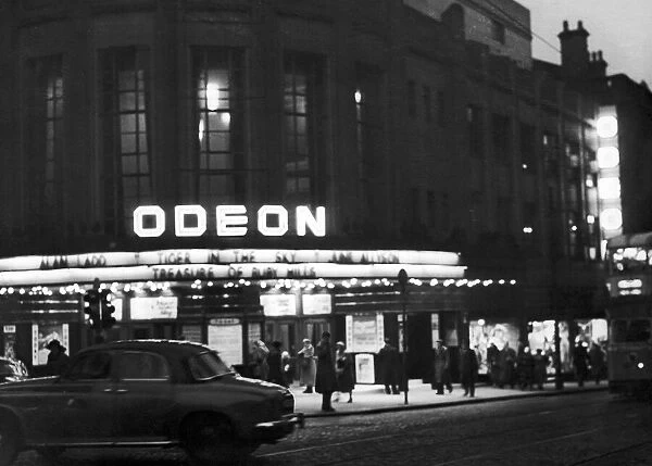 Odeon Cinema, Glasgow, Scotland, 30th December 1955