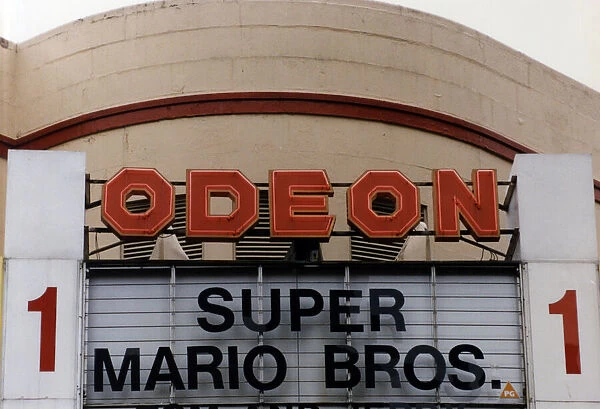 Odeon Cinema, Glasgow, Scotland, Circa 1985