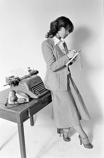Office Secretary, Studio Pix, 27th January 1978