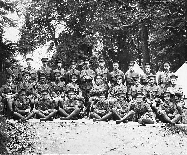 Officers of 7th Battalion of the Kings Liverpool Regiment