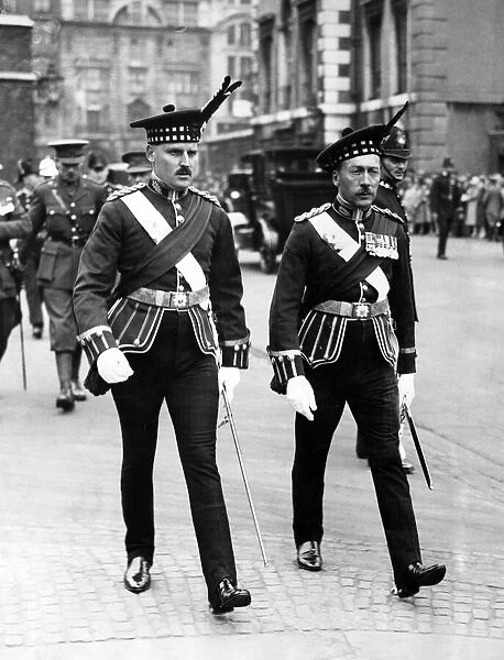 Officers of the Royal Scots. 3rd July 1929