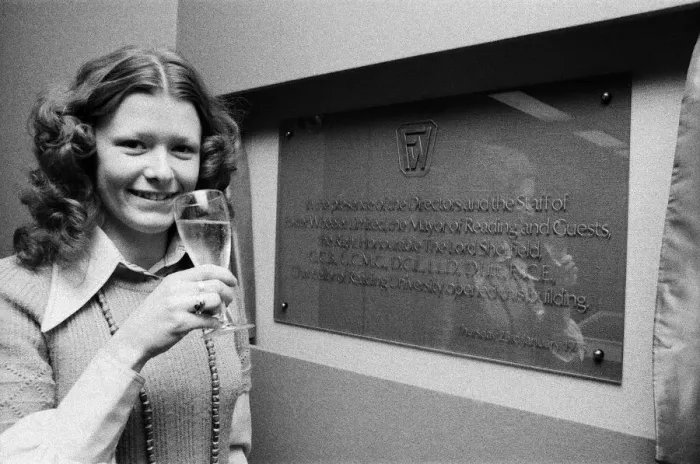 Framed Print : The official opening of Foster Wheeler. 23rd January 1975 Framed Print : The official opening of Foster Wheeler. 23rd January 1975