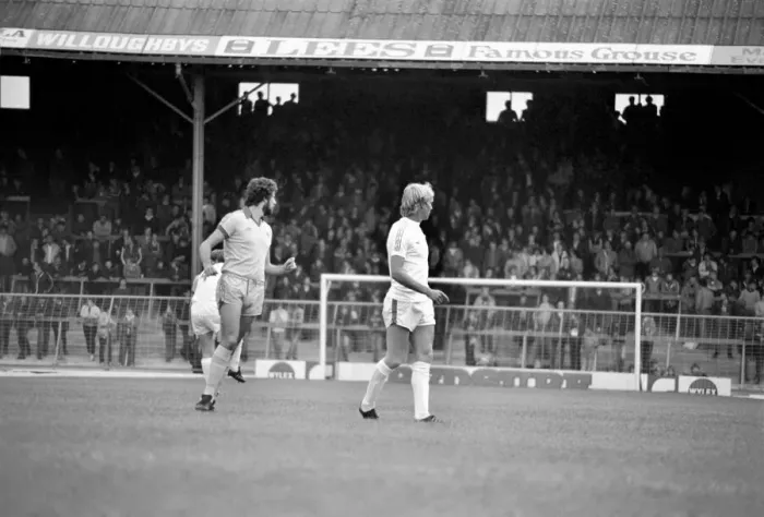 Framed Print : Old Ham v. Everton. August 1981 MF03-03-017 Local Caption Pre-Season Friendly Framed Print : Old Ham v. Everton. August 1981 MF03-03-017 Local Caption Pre-Season Friendly