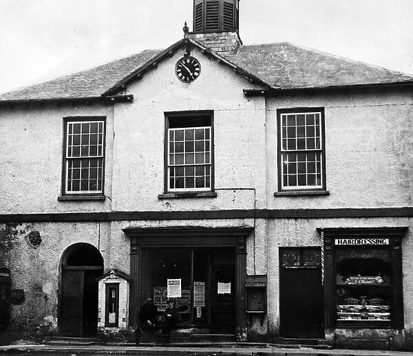 The Old Market Hall at Fishguard in respect of which plans have been approved in