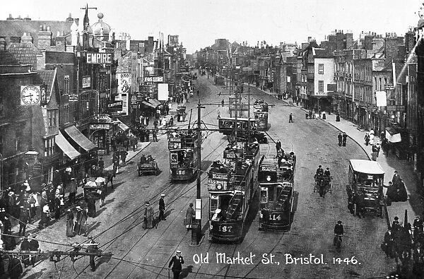Old Market Street, Bristol, Circa 1910