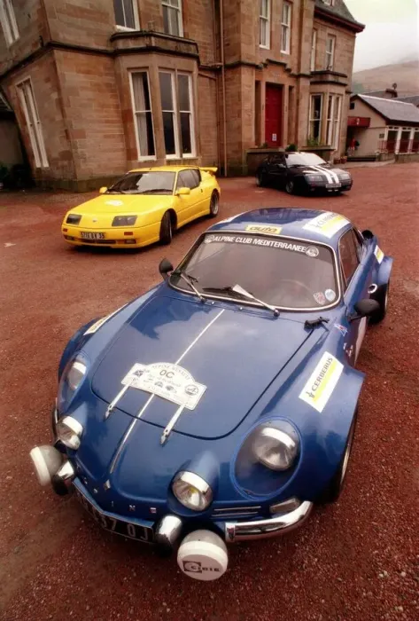 Framed Print : Old and new Alpine Renault May 1999 Framed Print : Old and new Alpine Renault May 1999