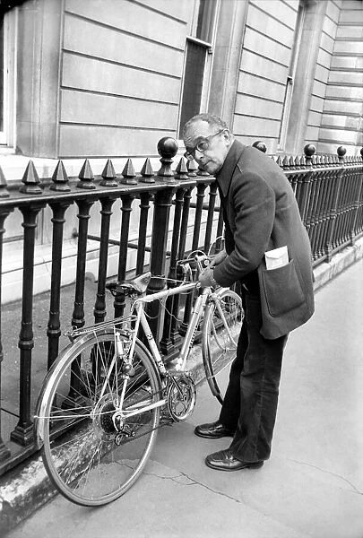 Oldman: Humour: Bicycle: Mr. Larry Adler appeared at Bow Street Magistrates court