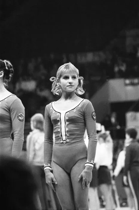 Framed Print : Olga Korbut competes in the Womens European Gymnastic Championships, Wembley Arena, London Framed Print : Olga Korbut competes in the Womens European Gymnastic Championships, Wembley Arena, London