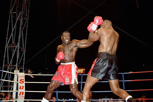 Oliver McCall vs. Frank Bruno, billed as 'The Empire Strikes Back'