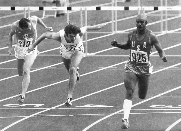 Olympic games 1976 Charles Foster (925) winner, with Berwyn Price (377