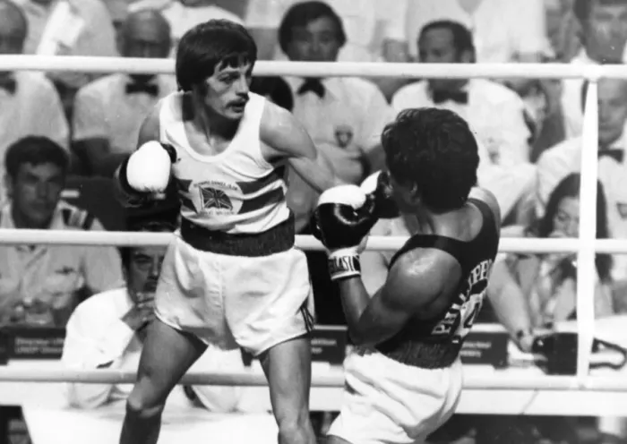 Framed Print : Olympic Games 1976 Pat Cowdell of Great Britain beats Raymondo Fortaleza of