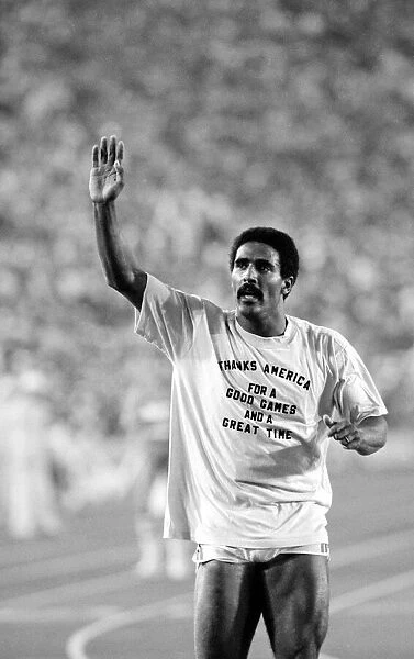 Olympic Games 1984 Los Angeles USA Daley Thompson Athletic