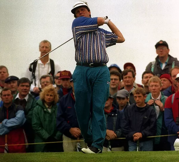 The former Open Golf champion Mark Calcavecchia back in the swing after getting over his