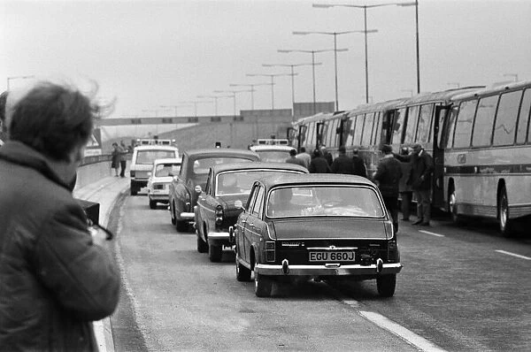 The opening ceremony of the Gravelly Hill Interchange, also known as Spaghetti Junction
