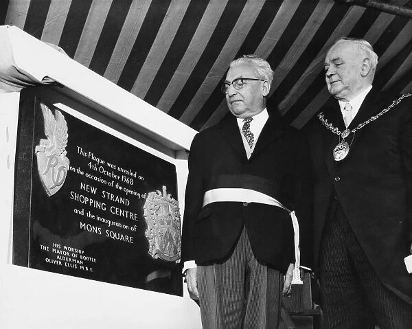 Opening Ceremony, Strand Shopping Centre, Bootle, Merseyside, by Mayor of Bootle