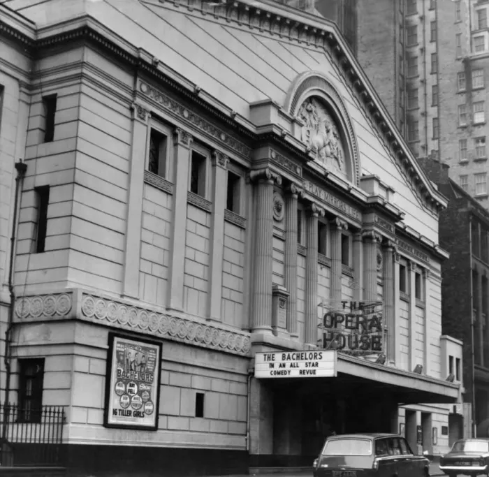 Framed Print : The Opera House on Quay Street Manchester 17th January 1967 Framed Print : The Opera House on Quay Street Manchester 17th January 1967
