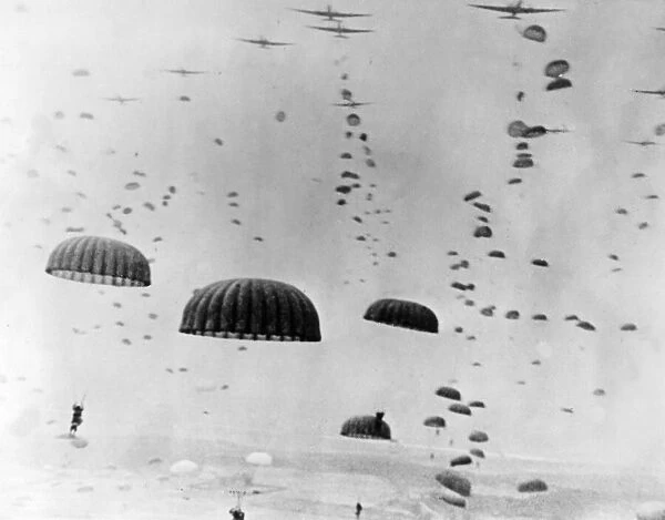 Operation Market Garden 17th - 25th September 1944 Parachutes of the 101st Airborne