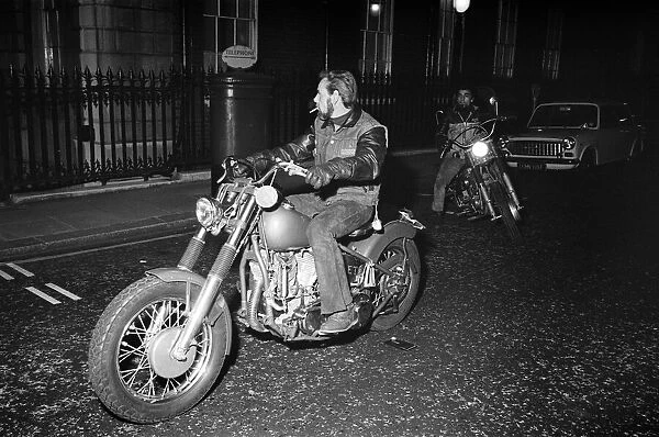 Two of the original San Francisco Hells Angels in London