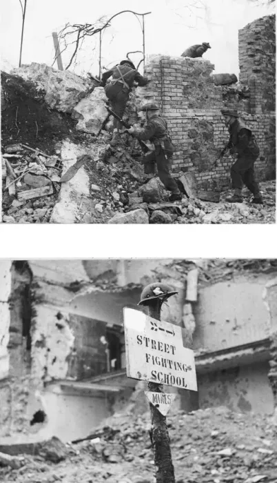 Framed Print : Ortona, three miles behind 8th army lines, serves as a street fighting school Framed Print : Ortona, three miles behind 8th army lines, serves as a street fighting school