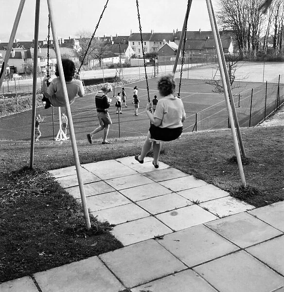 Outdoor recreation comes high on the daily rota. November 1969 Z11592-002