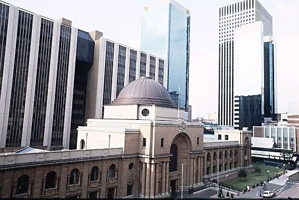 Overlooking Supreme Court with Sun Hotel Towers and Sanlam building in background