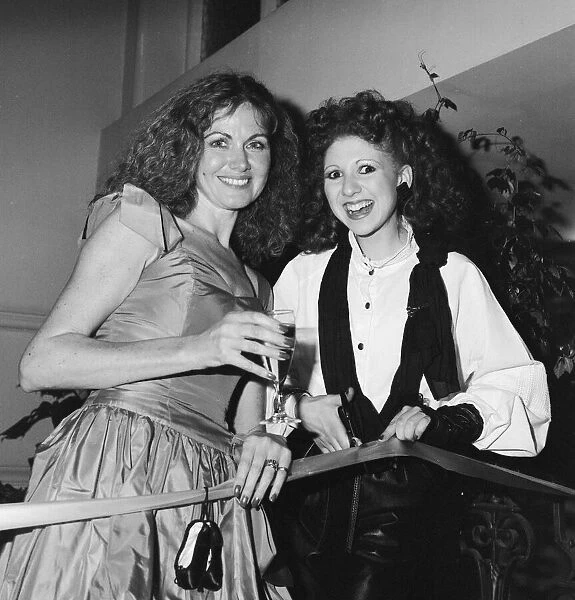Owner of the Pineapple Dance Studios Debbie Moore, pictured with dancer Bonnie Langford