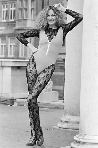 Owner of the Pineapple Dance Studios Debbie Moore, modelling one of her own leotard