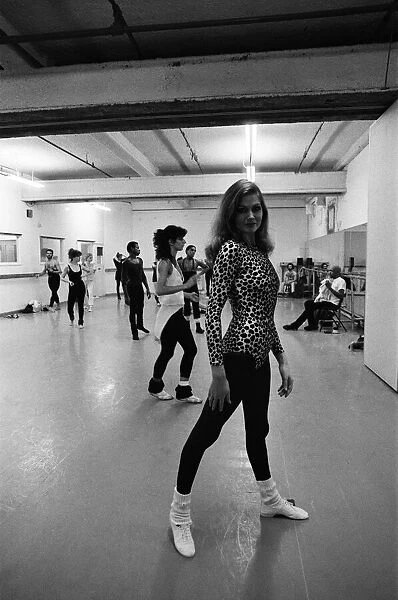 Owner of the Pineapple Dance Studios Debbie Moore. Pineapple Dance Studios, Covent Garden