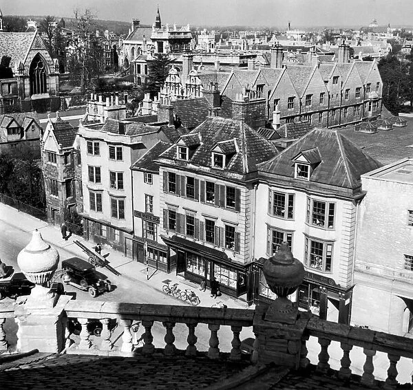 Oxford rooftops, circa 1935