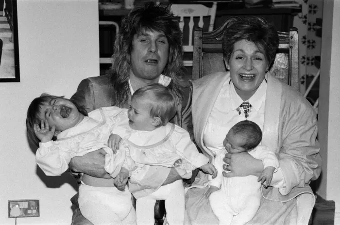 Framed Print : Ozzy Osbourne, former lead singer of Black Sabbath, pictured at home two weeks after Framed Print : Ozzy Osbourne, former lead singer of Black Sabbath, pictured at home two weeks after