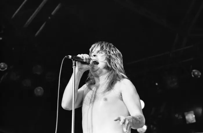 Framed Print : Ozzy Osbourne, former lead singer of Black Sabbath, pictured in concert Framed Print : Ozzy Osbourne, former lead singer of Black Sabbath, pictured in concert