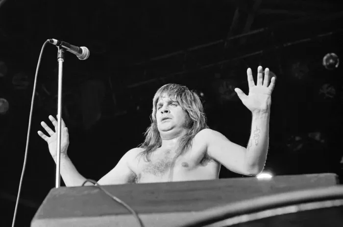 Framed Print : Ozzy Osbourne, former lead singer of Black Sabbath, pictured in concert Framed Print : Ozzy Osbourne, former lead singer of Black Sabbath, pictured in concert