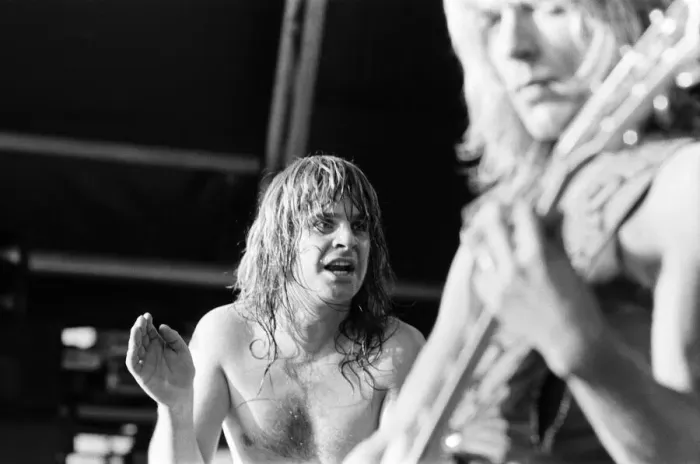 Framed Print : Ozzy Osbourne, former lead singer of Black Sabbath, pictured in concert Framed Print : Ozzy Osbourne, former lead singer of Black Sabbath, pictured in concert