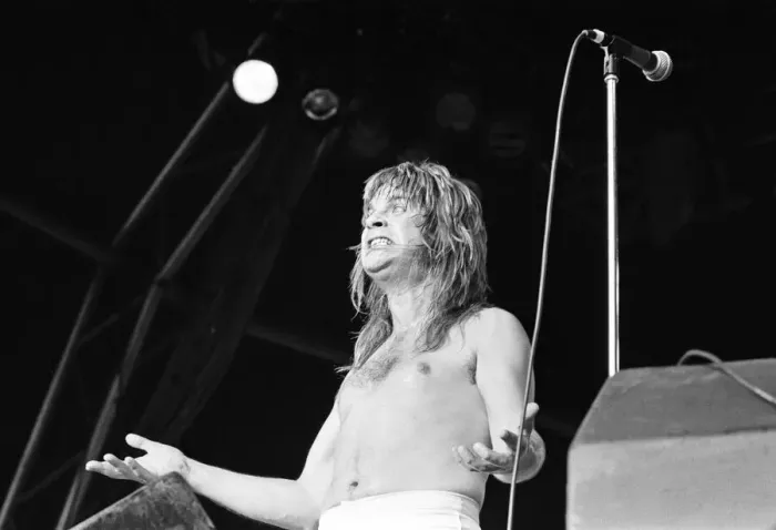 Framed Print : Ozzy Osbourne, former lead singer of Black Sabbath, pictured in concert Framed Print : Ozzy Osbourne, former lead singer of Black Sabbath, pictured in concert