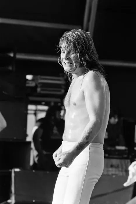 Framed Print : Ozzy Osbourne, former lead singer of Black Sabbath, pictured in concert Framed Print : Ozzy Osbourne, former lead singer of Black Sabbath, pictured in concert