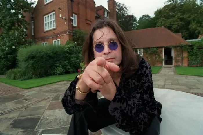 Framed Print : Ozzy Osbourne Singer September 1998 Lead singer with rock band Black Sabbath