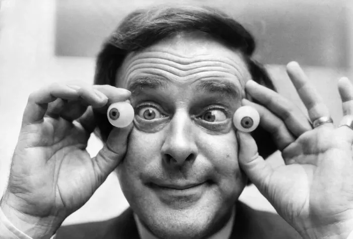 Framed Print : Two pairs of Irish eyes are smiling. The ones on the inside belong to Terry Wogan Framed Print : Two pairs of Irish eyes are smiling. The ones on the inside belong to Terry Wogan