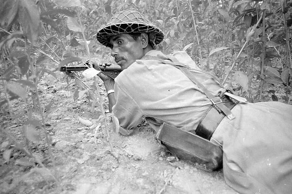 Pakistan - Bangladesh Civil War 15th June 1971 A large area of East Pakistan
