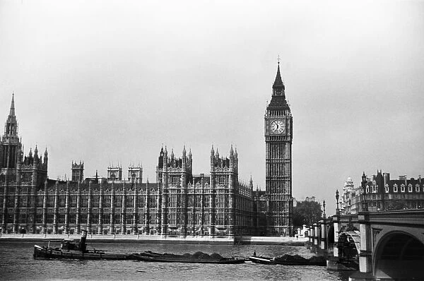 The Palace of Westminster August 1939