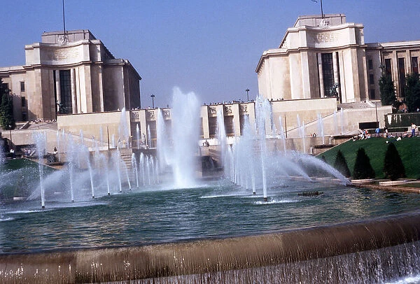 The Palais de Chaillot Paris France October 1986