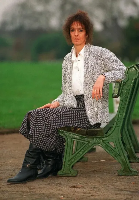 Framed Print : Pamela Morton November 1994, step mother of Actress Samantha Morton Pamela Mellek