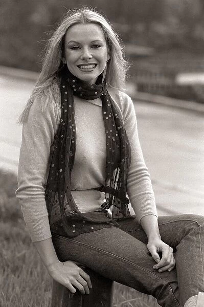 Pamela Stephenson, actress and comedienne, in November 1980