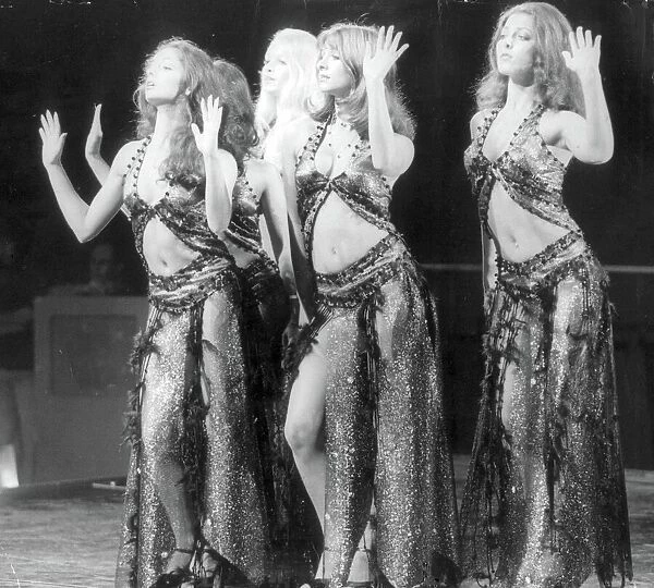 PANS PEOPLE PERFORMS ON THE 500TH EPISODE OF TOP OF THE POPS ON BBC TELEVISION