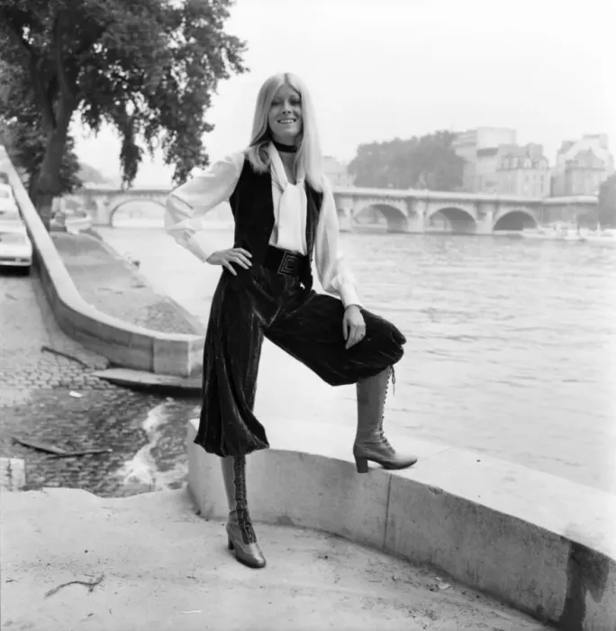 Framed Print : Paris fashions: Yves St. Laurent - Rive Gauche - Christine Framed Print : Paris fashions: Yves St. Laurent - Rive Gauche - Christine