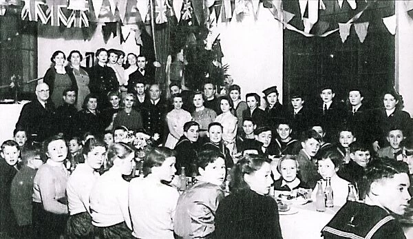 The Parish Room. Celebration is thought to be VE Day