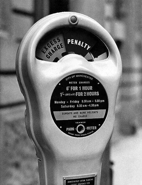 A parking Meter. May 1961 P005222