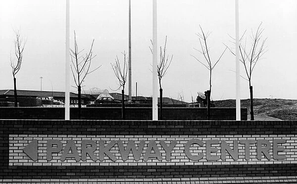 The Parkway Centre in Coulby Newham, Middlesbrough. 18th April 1986