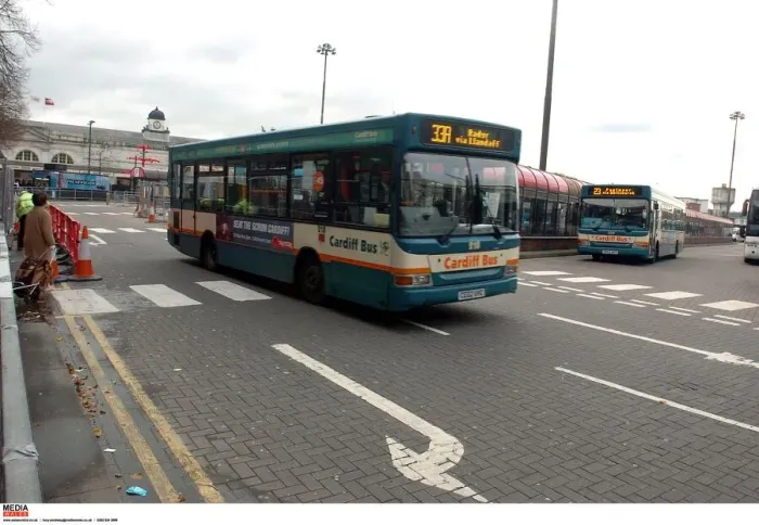 Framed Print : A partially-sighted man has accused Cardiff Bus drivers of routinely flouting equality Framed Print : A partially-sighted man has accused Cardiff Bus drivers of routinely flouting equality