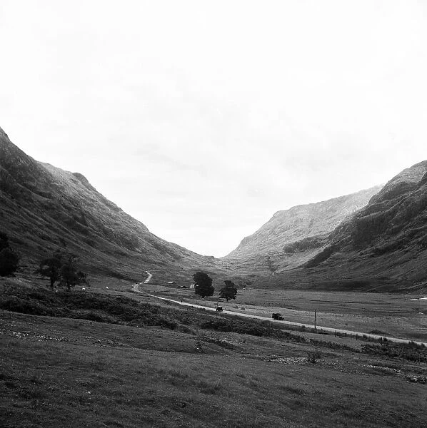 The Pass of Glen Coe. Argyll and Bute, Scotland. 23rd August 1951